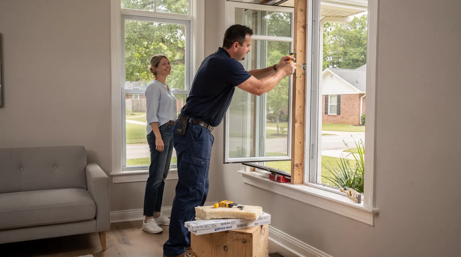 Window World of Tupelo-Columbus is a franchise dedicated to providing high-quality replacement windows and exterior